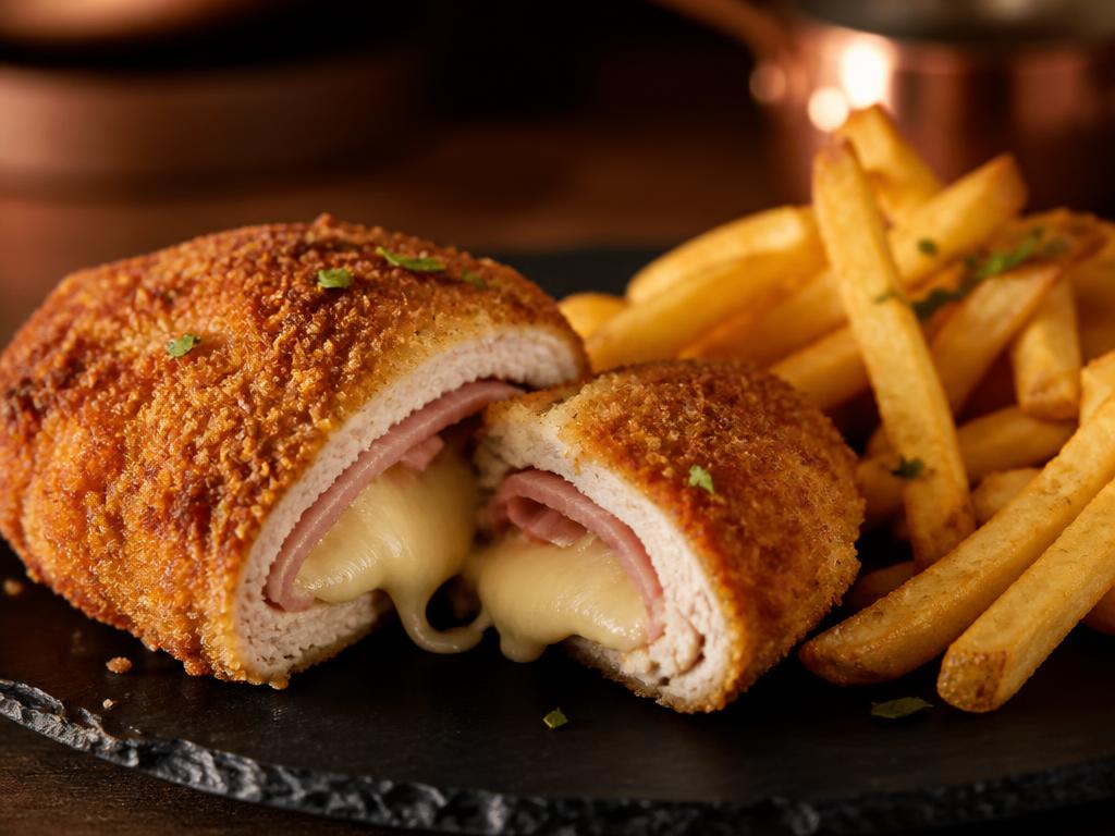 Hühner Cordon Bleu